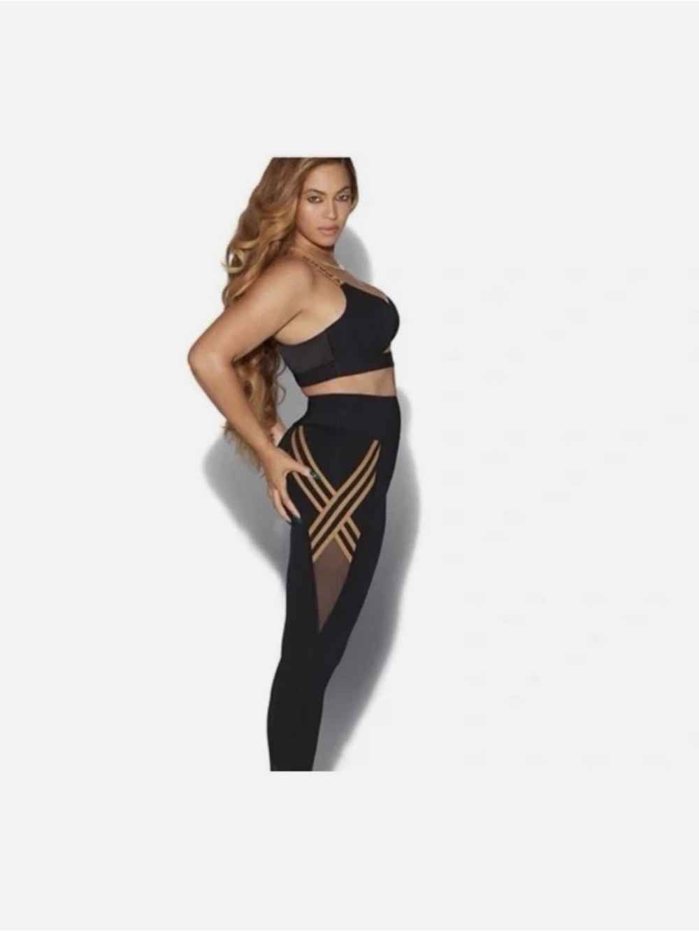 Adidas x Ivy Park 3-Stripes Tights - Women’s size M - Picture 5 of 5